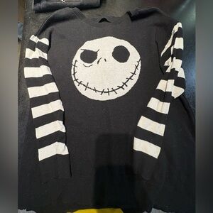 Torrid Jack Skellington sweater, size 0